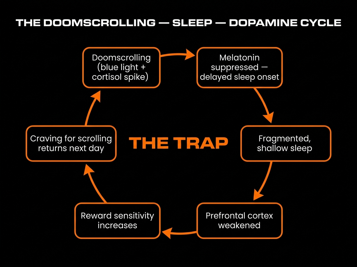 brain fog from doomscrolling