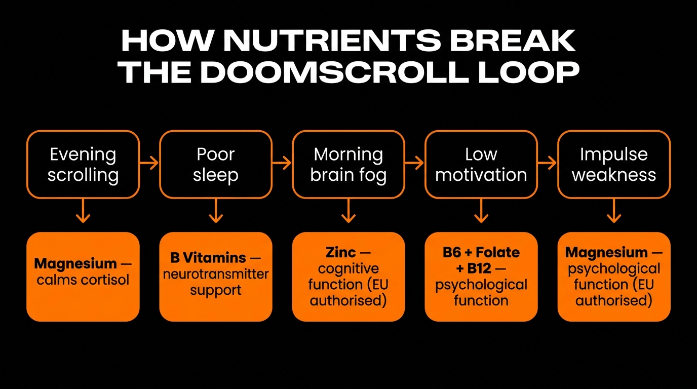 brain fog from doomscrolling