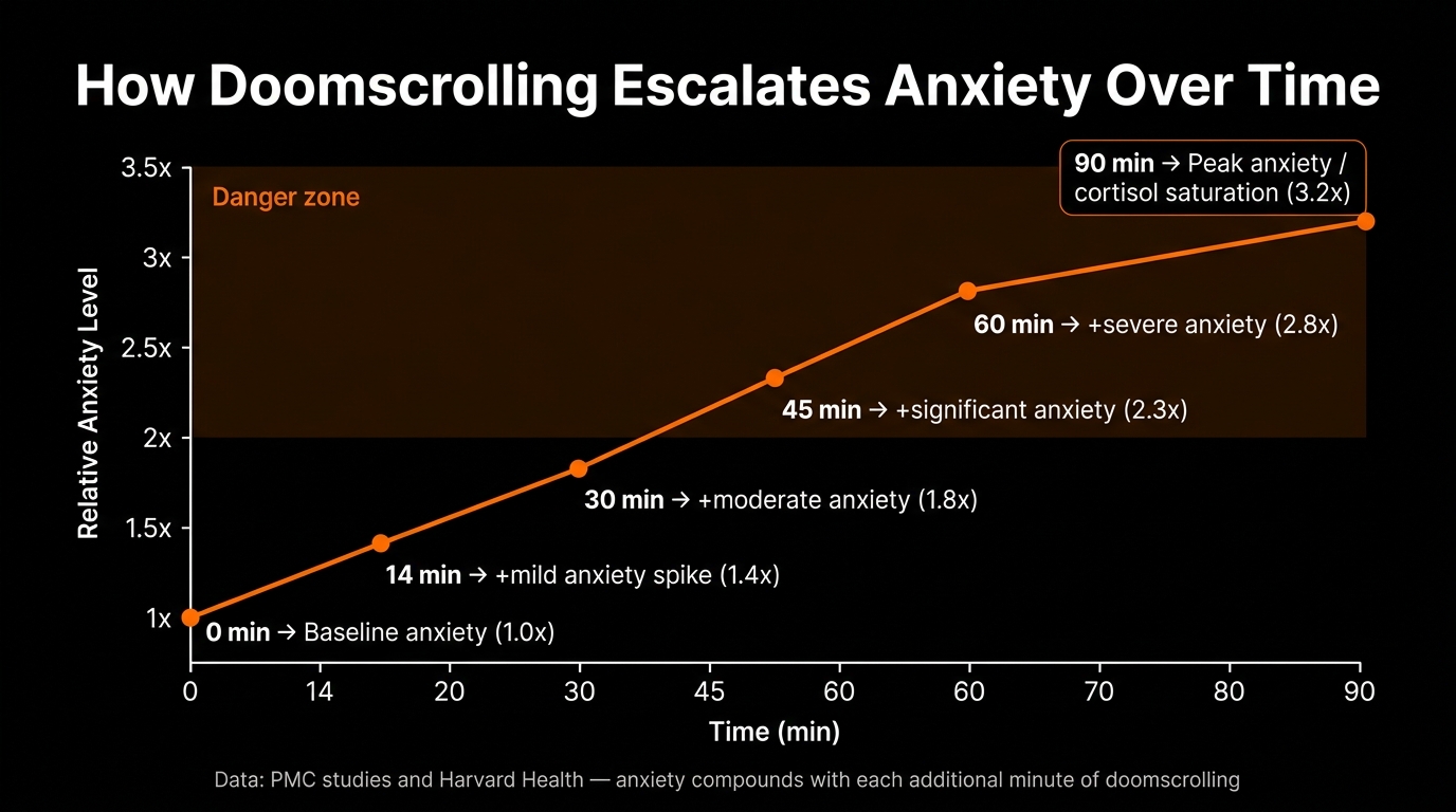 doomscrolling anxiety depression
