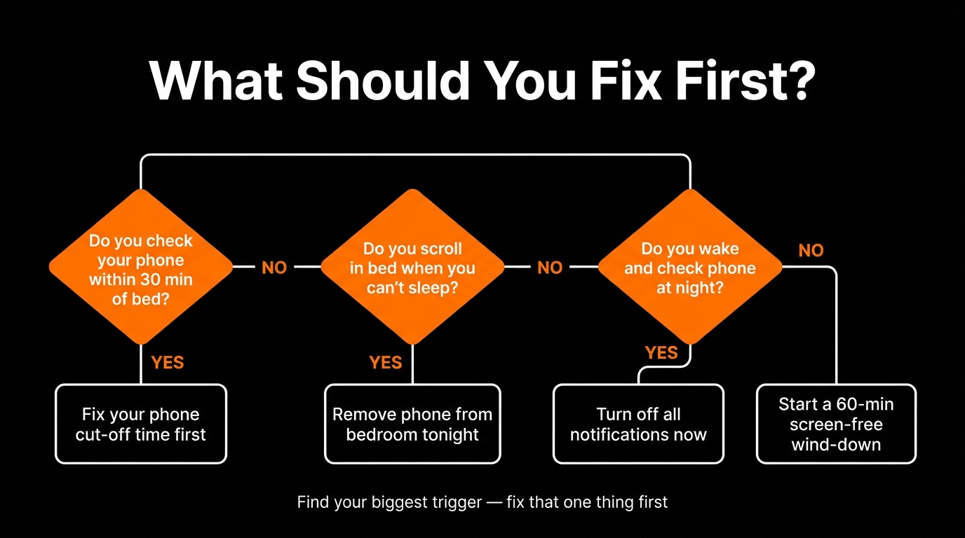 stop doomscrolling at night