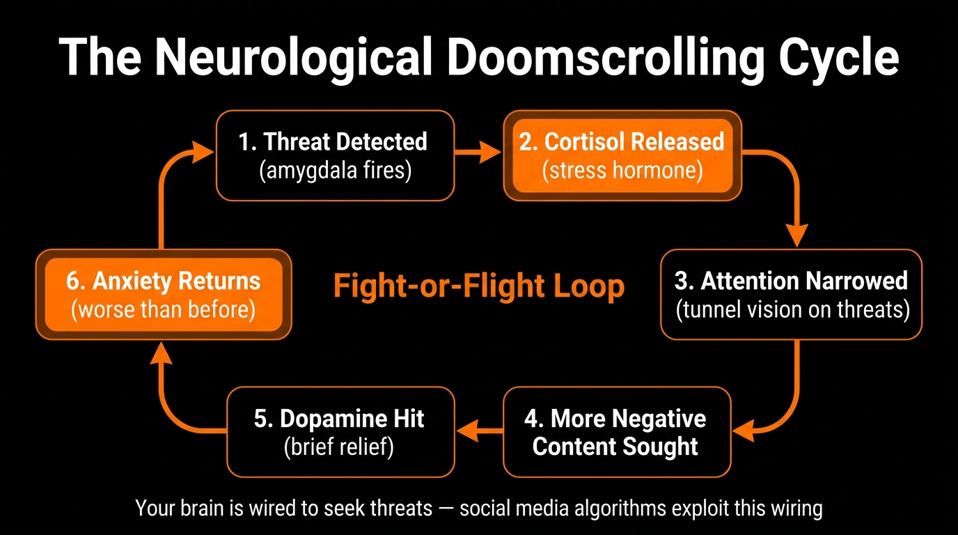 doomscrolling vs healthy news