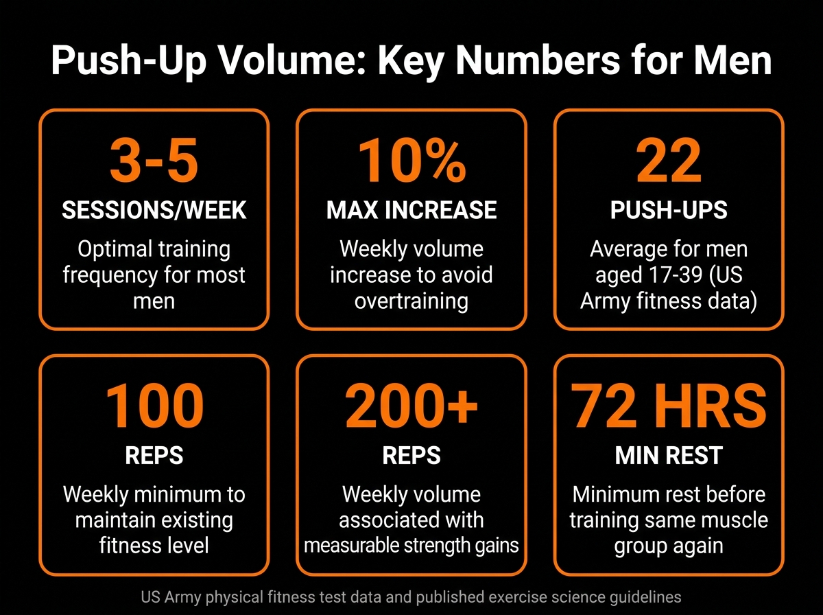 how many push-ups per week