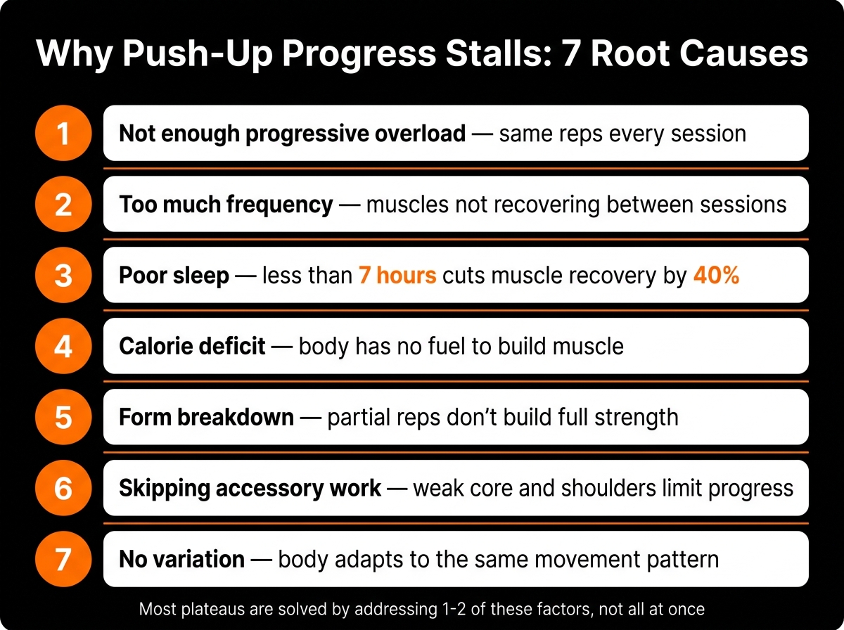 push-up plateau men