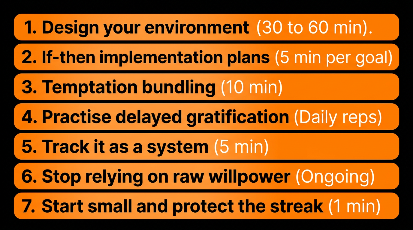 self-discipline for men