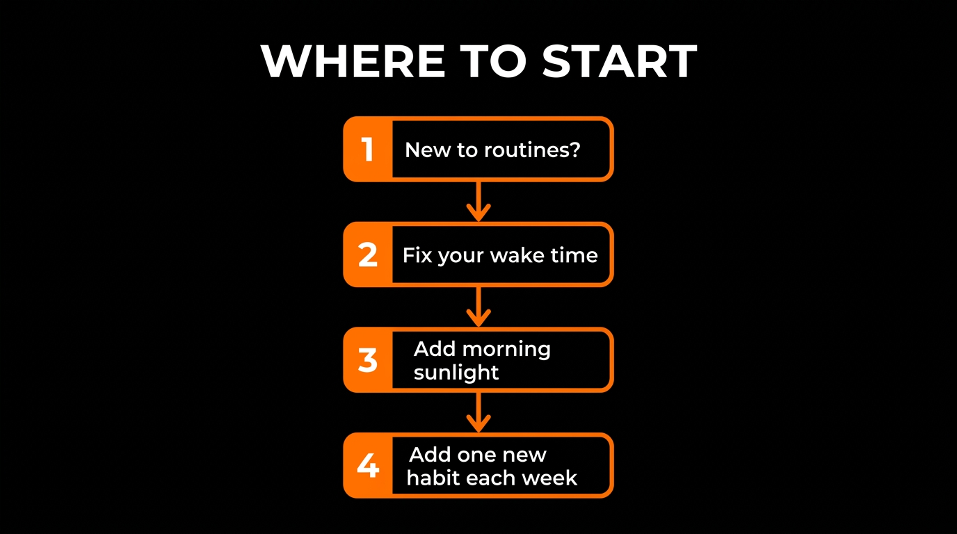 morning routine for men