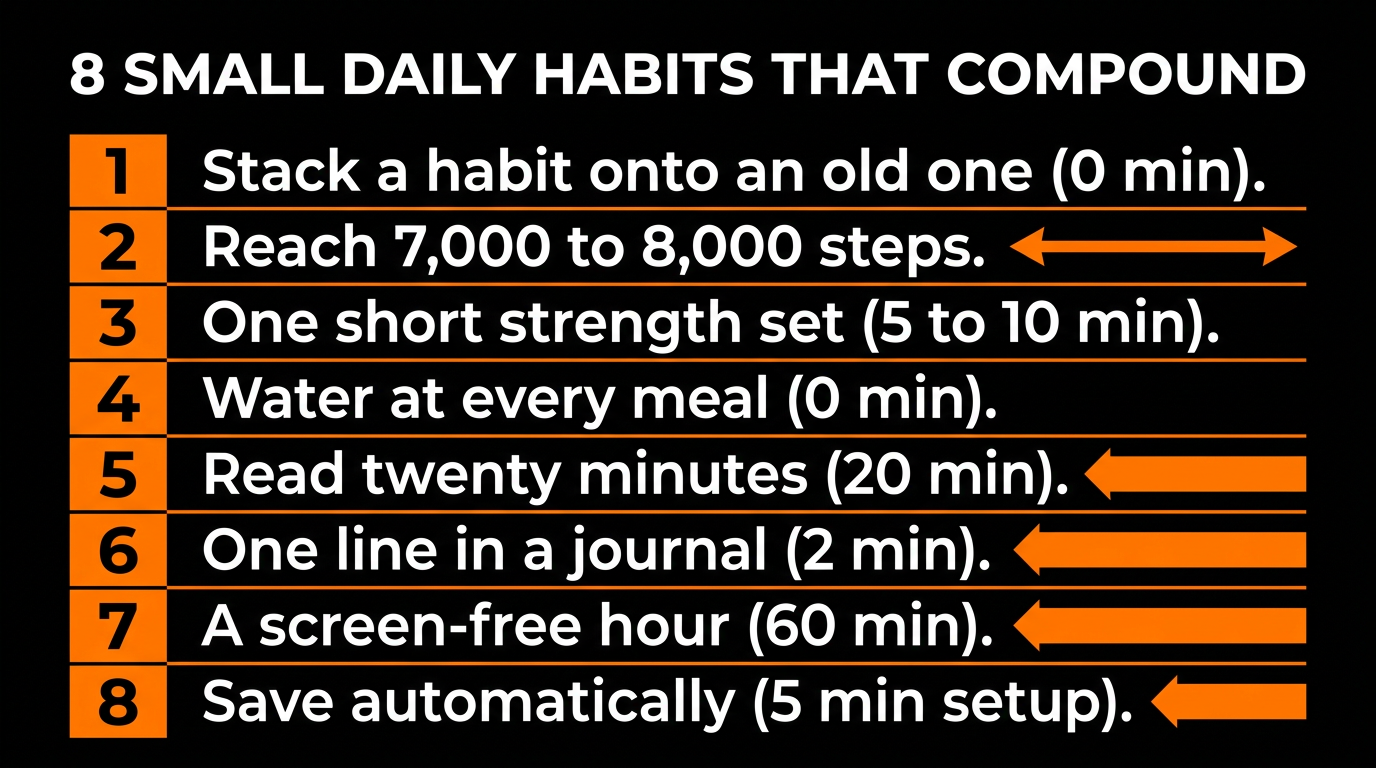 daily habits for men